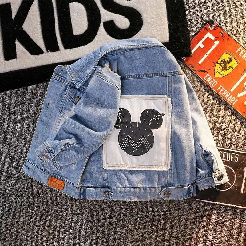 Micky Maus Jeansjacke für Kinder