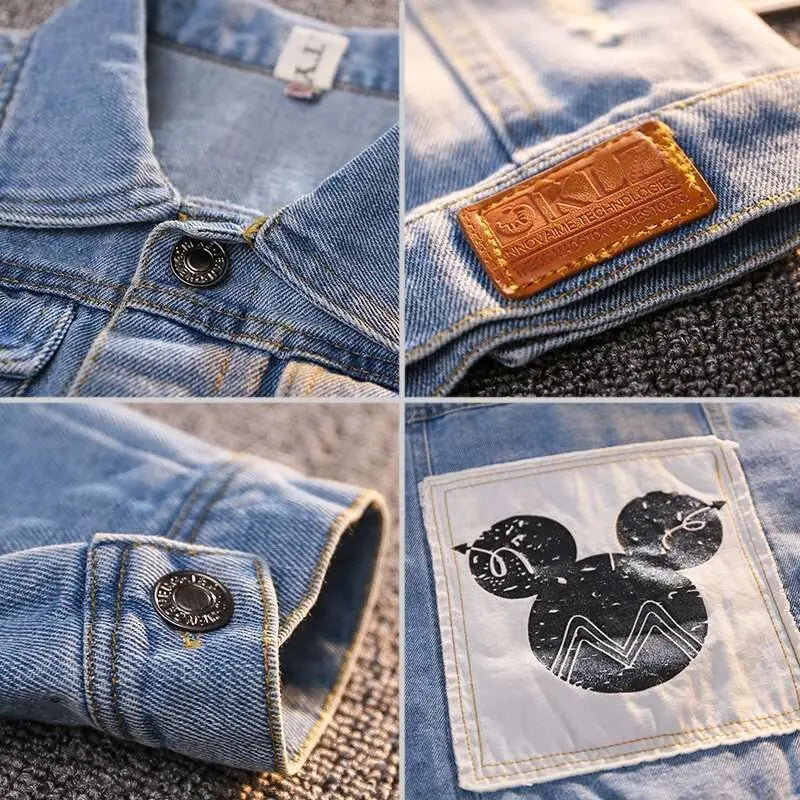 Micky Maus Jeansjacke für Kinder